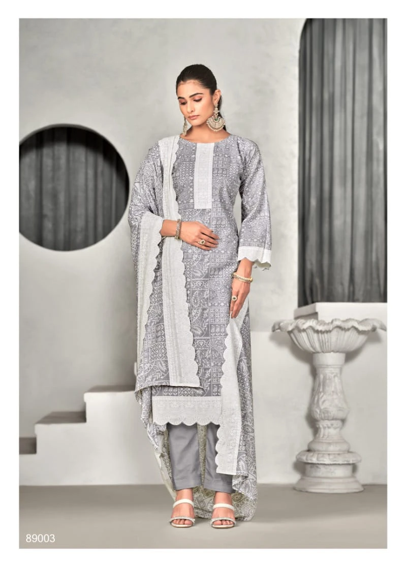 Vardan Ethnic Adhira Vol 7 Pure Cottan Wholesale Cottan Summer Collection Catalog — Wholesale Salwar Suits, MPA wholesale from Surat — view 4